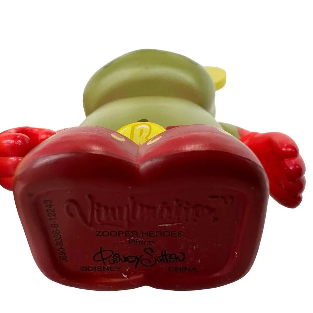 Disney Vinylmation Zooper Heroes Set Of 4 Chimp Rhinos Astronaut & Striped Mouse